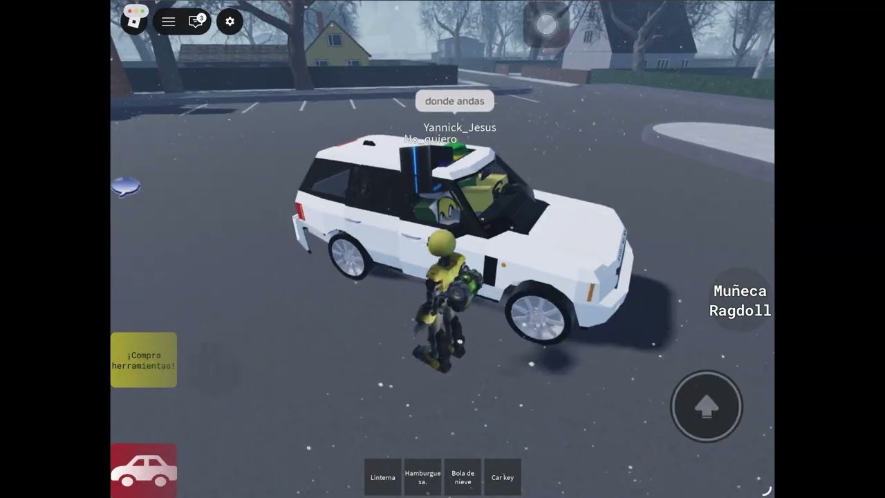 Jugando simulador de choque de auto V3 / Roblox
