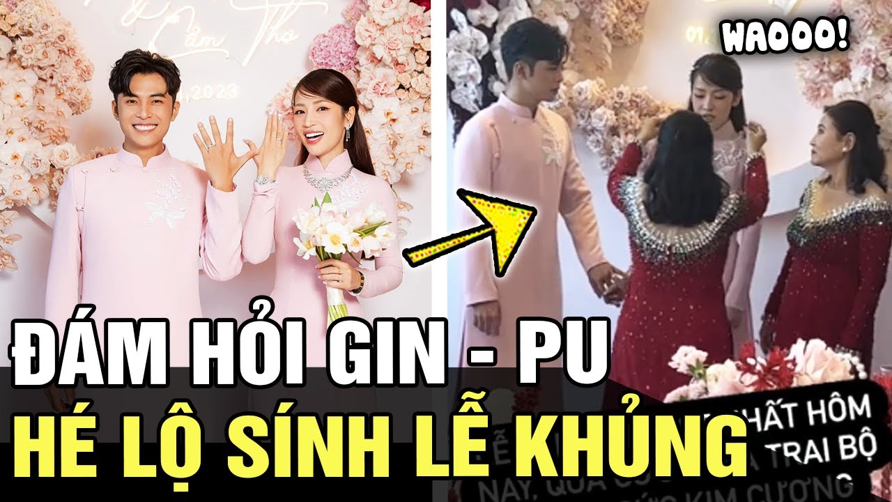 Đám hỏi rực sắc hồng của cặp đôi GIN PU, hé lộ SÍNH LỄ KHỦNG và dàn bê tráp cực XỊN SÒ | TB TREND