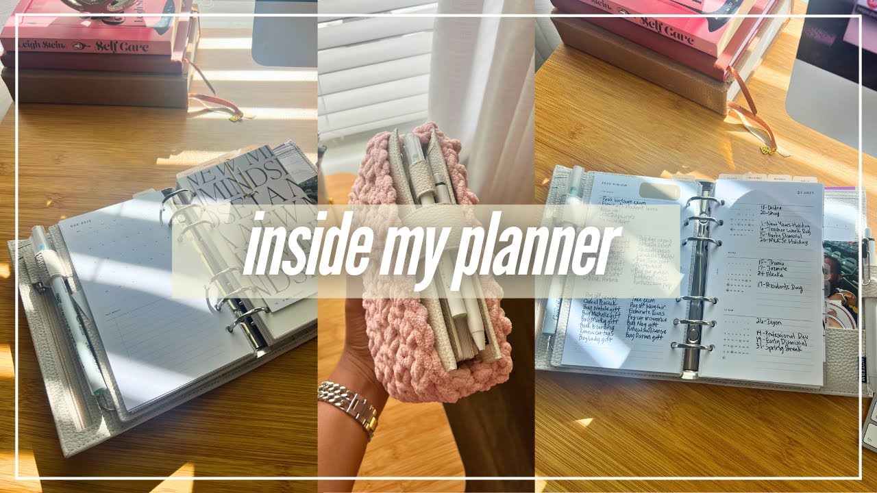 Inside My Planner: Finances, Events, Tasks, Goals, Decor, etc.