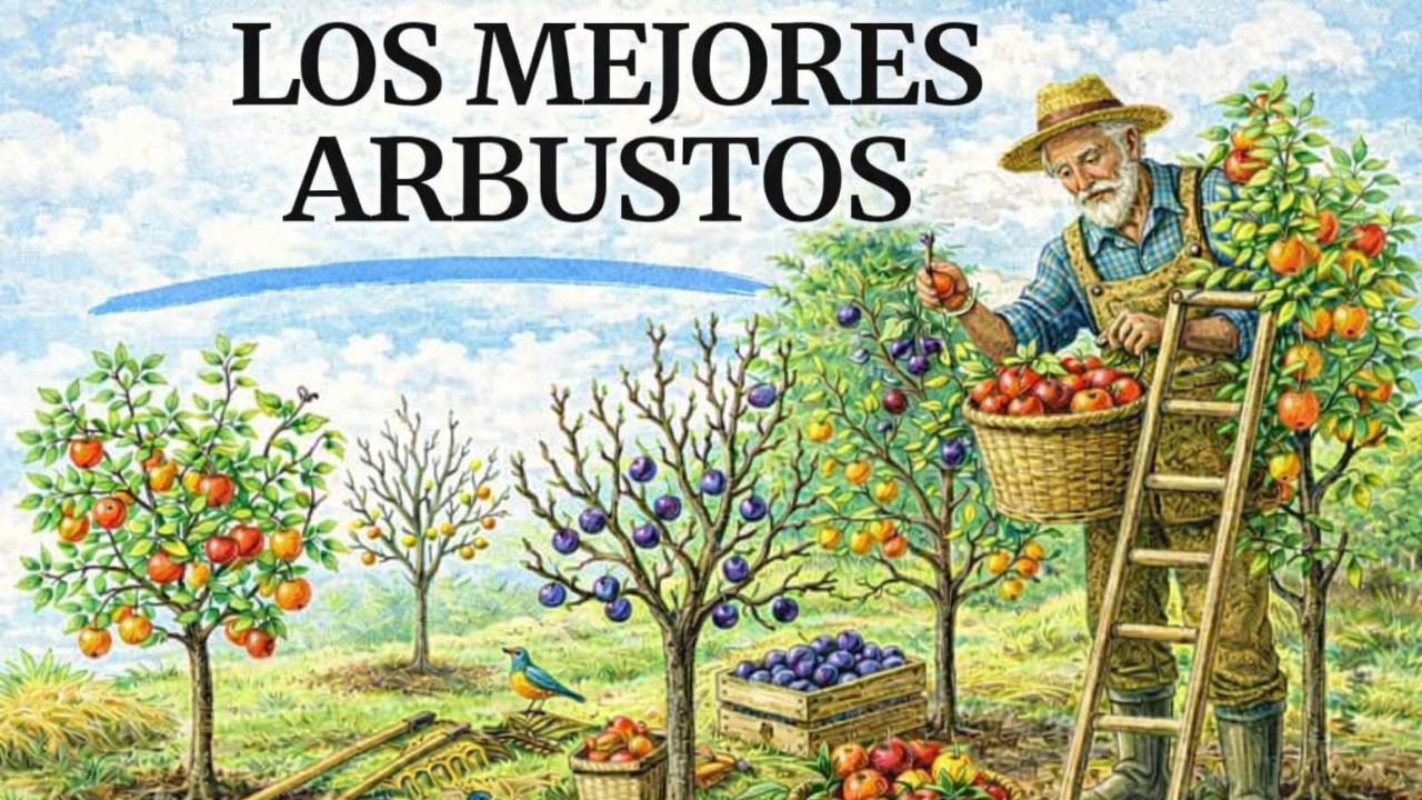 9 ARBUSTOS PEQUEÑOS  que PRODUCEN MÁS COMIDA que Árboles Frutales