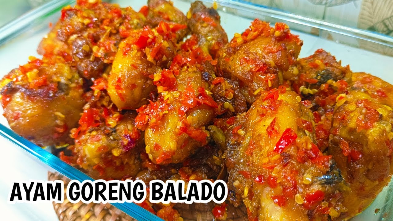 AYAM GORENG BALADO ENAK GURIH PEDAS