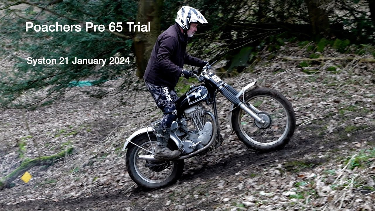 Poachers pre 65 trial at Syston Lincolnshire. 21 Jan 2024