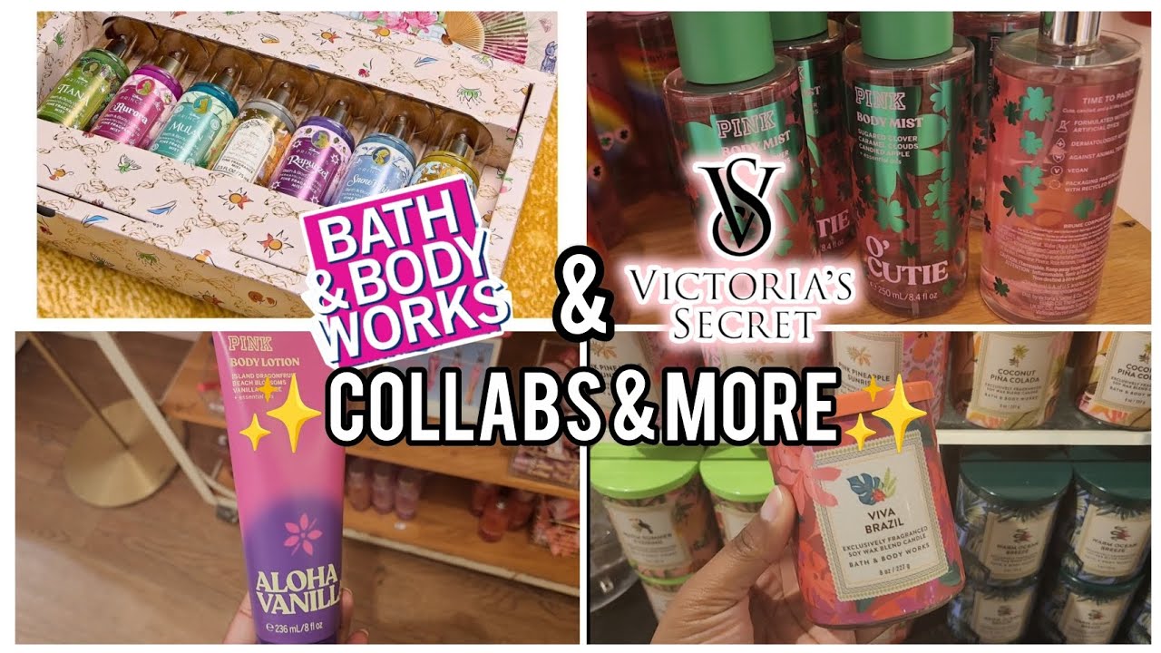 🏰🍀 Upcoming B&BW and VS New Arrivals #bathandbodyworks #victoriasecret #pink #disney #fragrance #wow