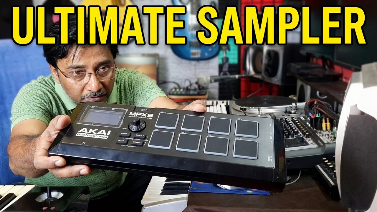 Akai mpx 8 | Unboxing | Review