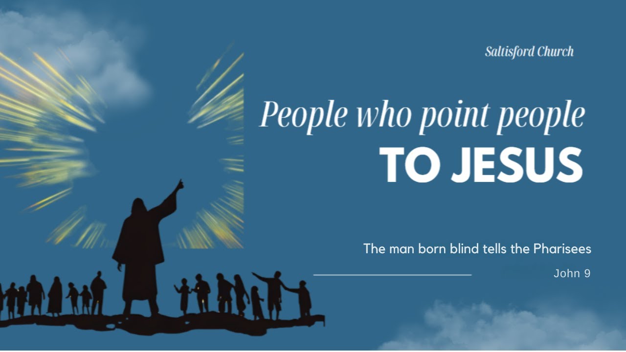 The man born blind tells the Pharisees