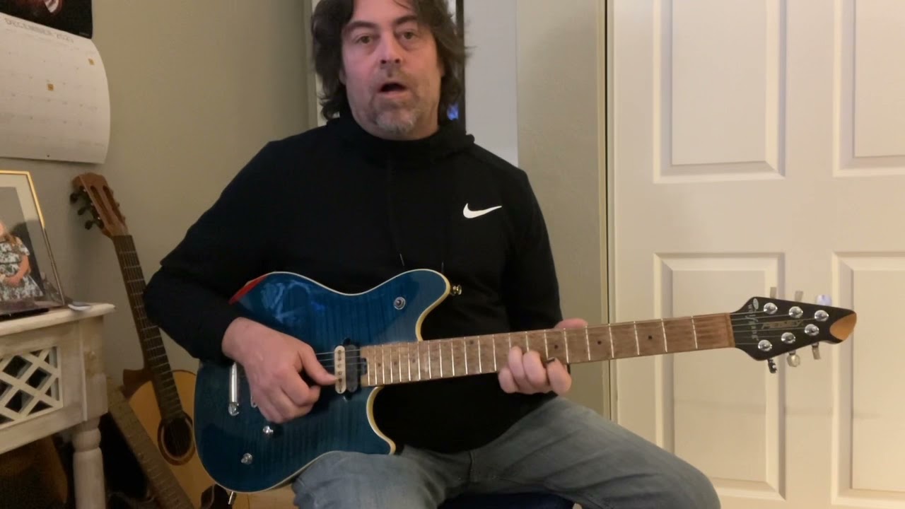 How to play Genius of Love By Tom Tom Club (Fantasy- Mariah Carey, Big Energy- Latto) guitar lesson
