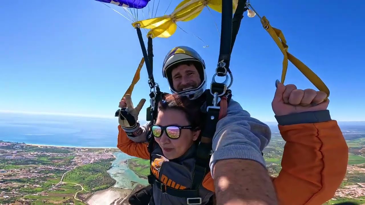 Tandem Skydive at Skydive Algarve  Salto Tandem na Skydive Algarve– Yijia Zhong's 13/03/2026