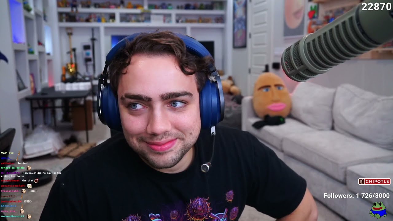 Mizkif Reacts To I made a secret YouTube channel to prove it's not luck | Ludwig