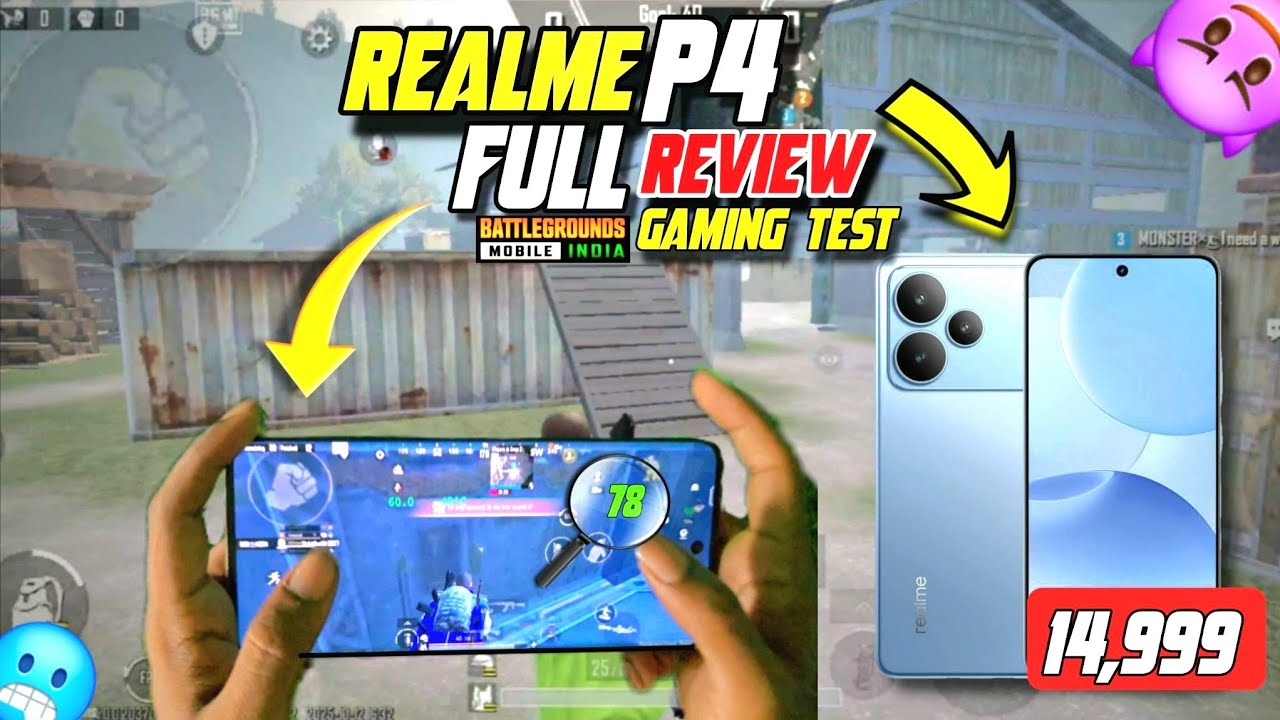 Realme P4 Review 🔥 Best Budget Gaming Phone? PUBG, COD, Heating & Performance Test!👉14,499