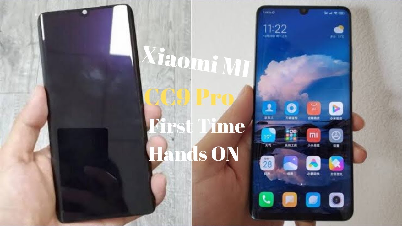 Xiaomi Mi CC9 Pro Hands ON