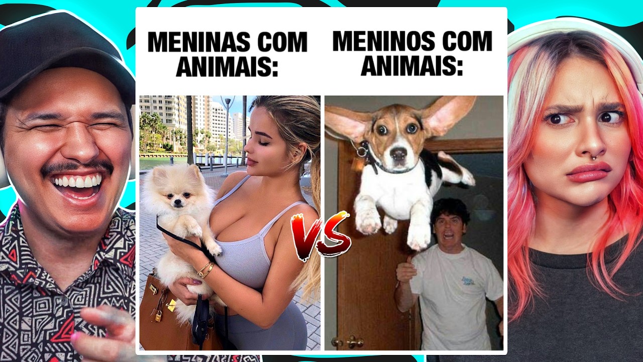 ESSE MENINOS VS MENINAS T&Aacute; INSANO!