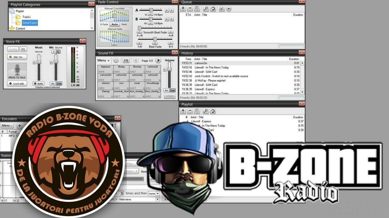 SUNT DJ LA RADIO B-ZONE VODA! | Admin Life (#401)