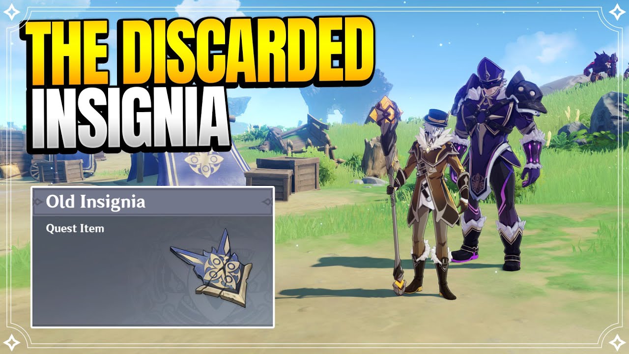 The Discarded Insignia - The Scattered Past | World Quests and Puzzles|【Genshin Impact】