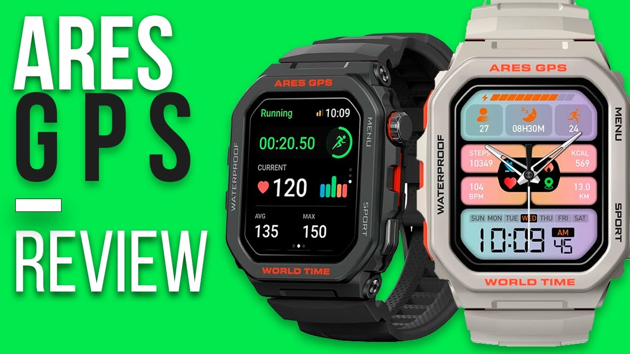 ZEBLAZE ARES GPS Unboxing Review - ALEXA, 3ATM/GPS e 14 DIAS BATERIA! Mas vale a pena? É bom?