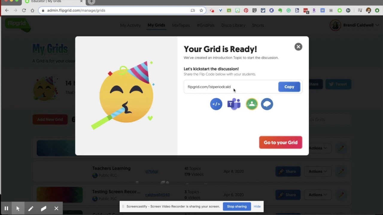 Tutorial on Flipgrid for Student Responses