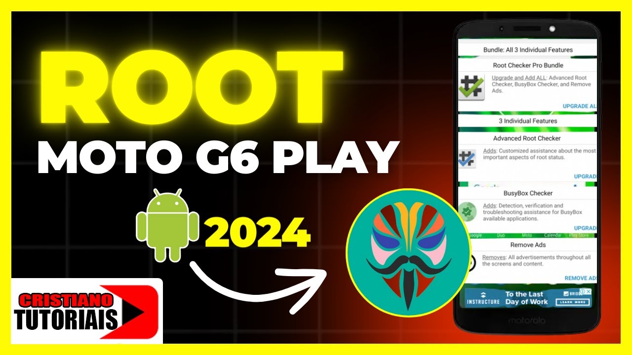 Como Fazer ROOT Moto G6 Play (MOTOROLA) | 2024 #root #magisk #motorola