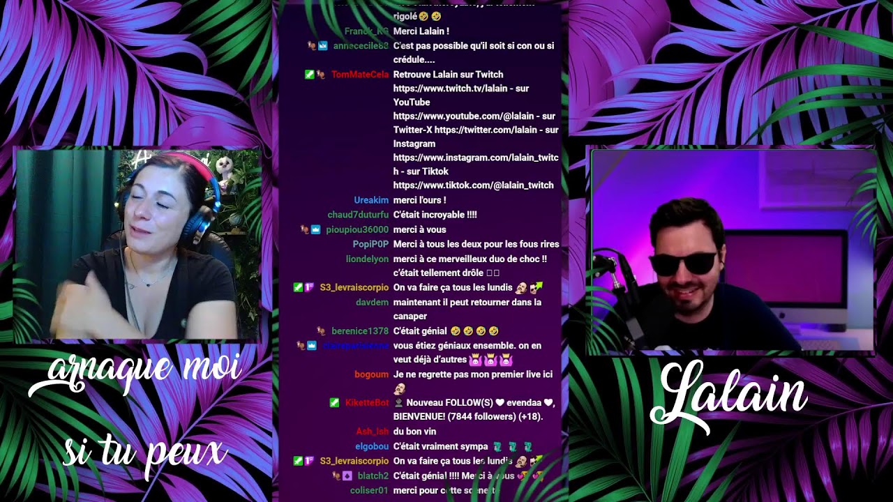 Diffusion en direct de Arnaque moi si tu peux
