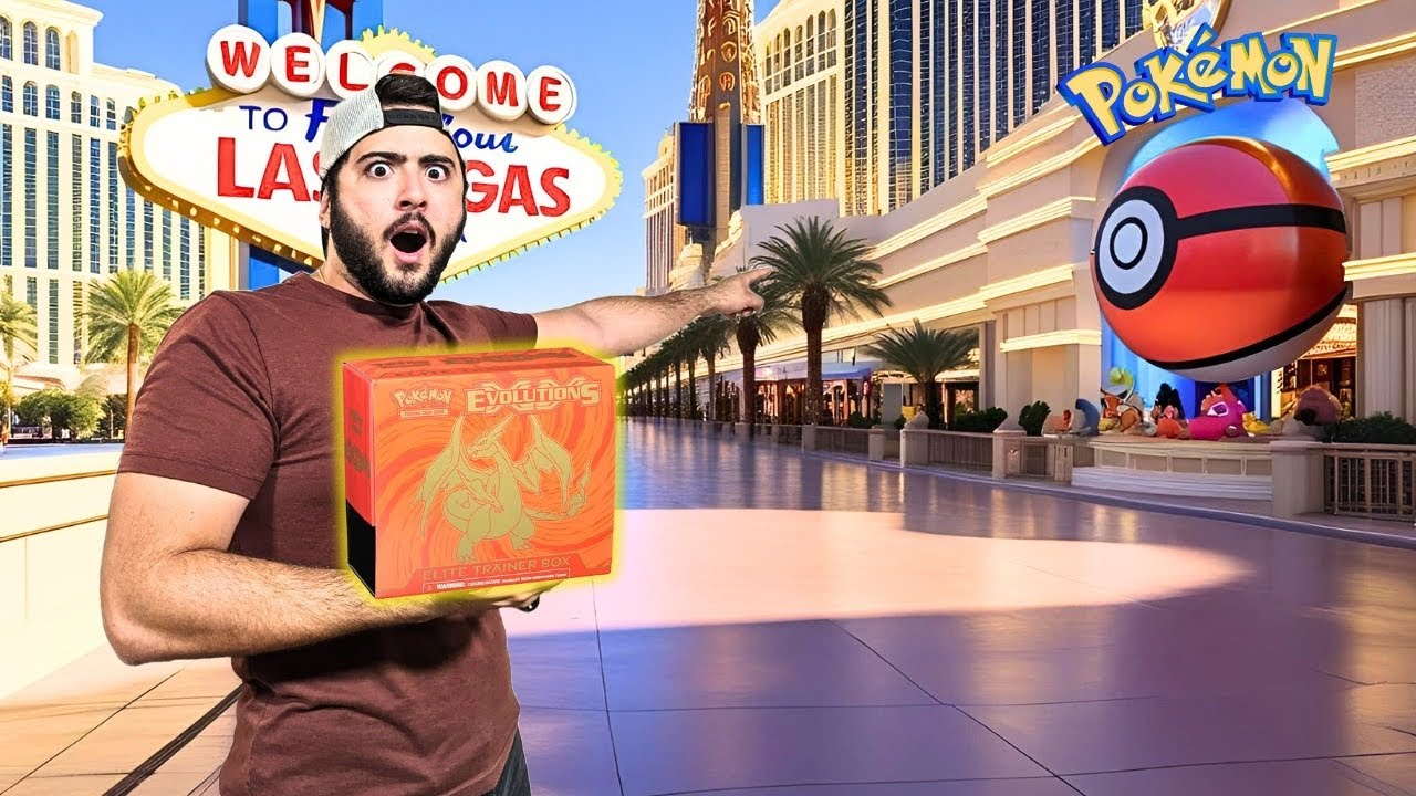 Encontré La MEJOR Tienda Pokemon En LAS VEGAS! (Apertura $5000+)