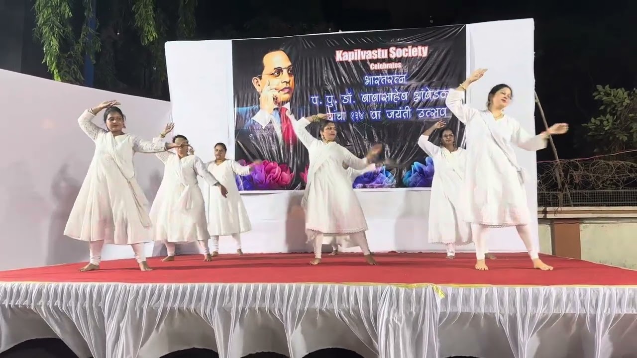 Buddha vandana dance by buddha vandana group on the occasion of dr Babasaheb Ambedkar jayanti 🙏