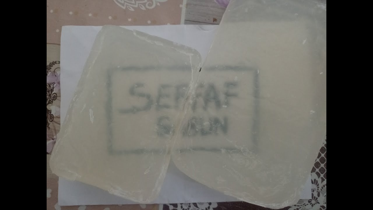 ŞEFFAF SABUN NASIL YAPILIR? ŞEFFAF SABUN NEDİR? TRANSPARENT SOAP BASE MAKING.