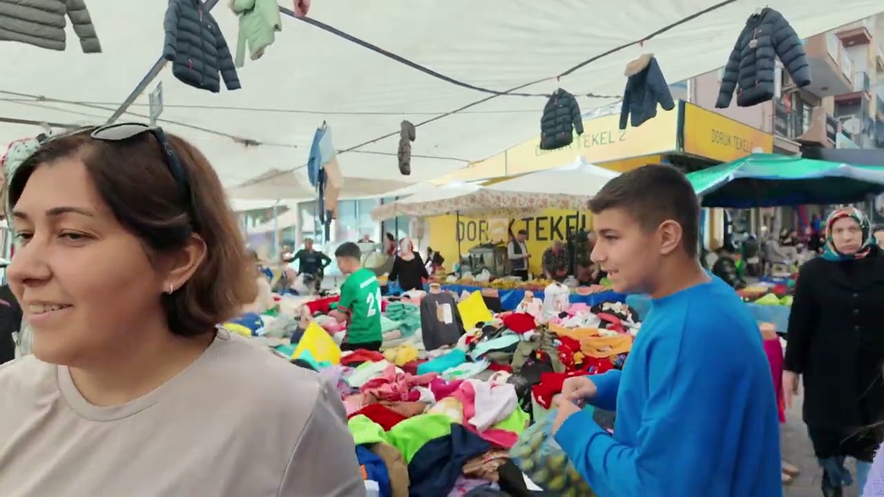 Aydınlı vatandaşlar salı pazarında fiyatları değerlendiriyor!