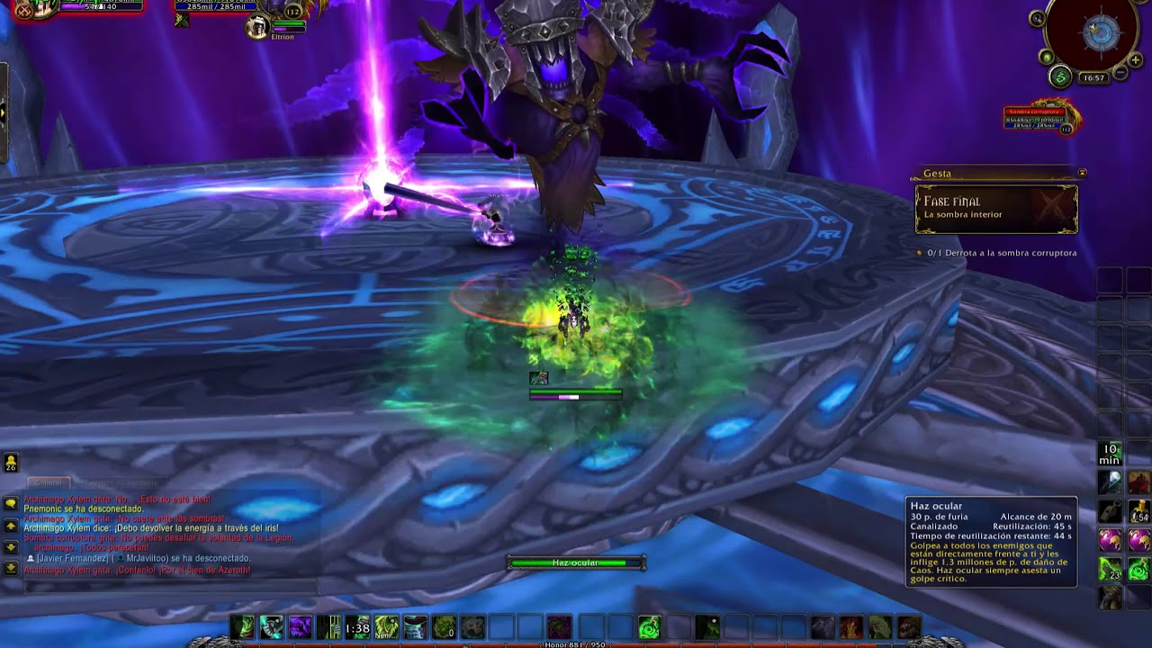 World of Warcraft: Legion : Torre de magos Cazador de demonios Devastación (Sin comentar)