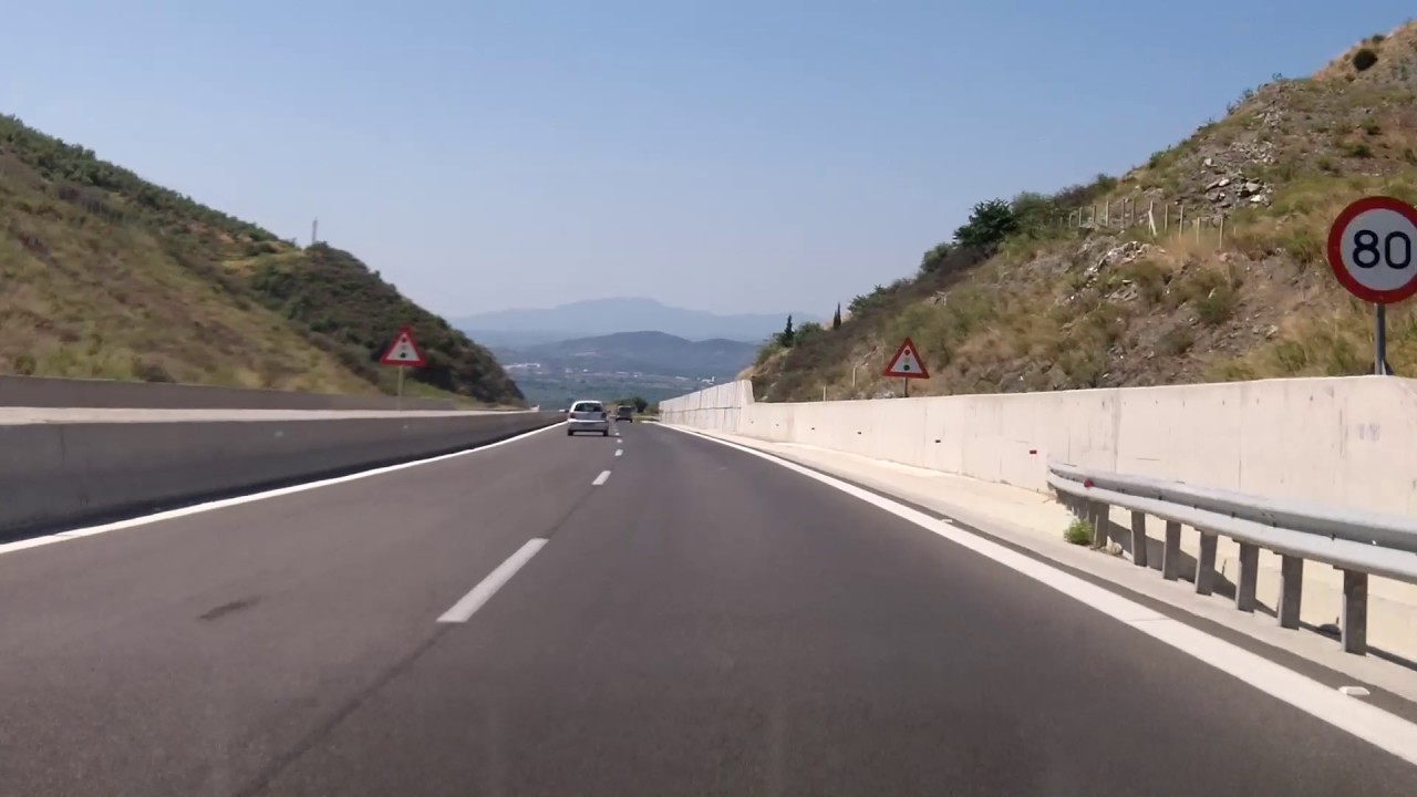 A7 (Sparti A71 - Kalamata (Sperchogia)) Greece August 2016