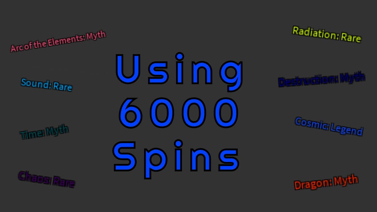 Using 6000 Spins in Elemental Grind Game (Kinda)