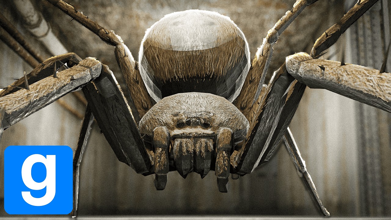 HUNSTMAN SPIDER захватил GMOD... | Gmod Hide & Seek