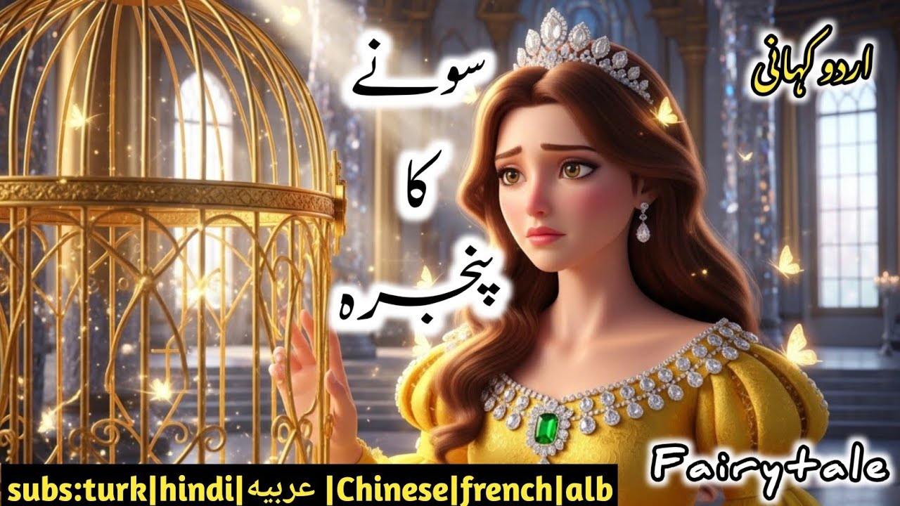 The Golden Cage 💔 | Urdu Stories | Hindi Fairy Tales | 