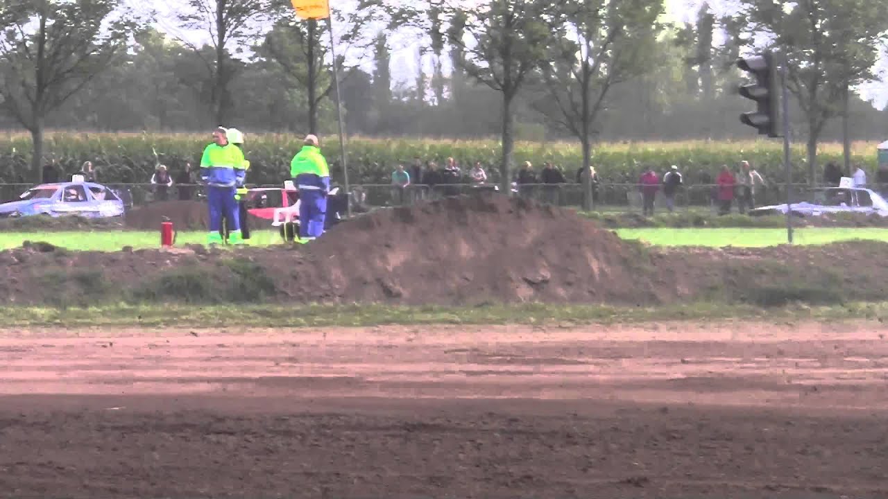 Autocross Eelde 14 9 2014 Finale Prominenten Klasse