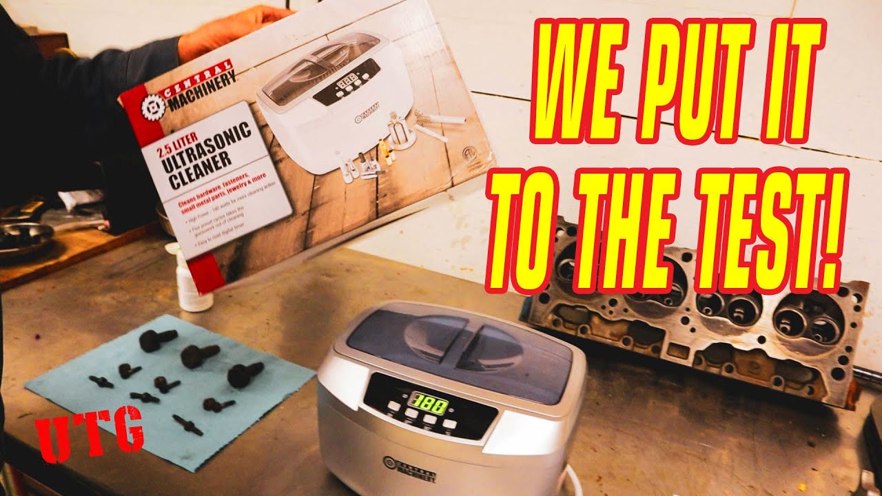 Harbor Freight Ultrasonic Cleaner - Is It A Useful Shop Tool Or Silly Toy For Home Use