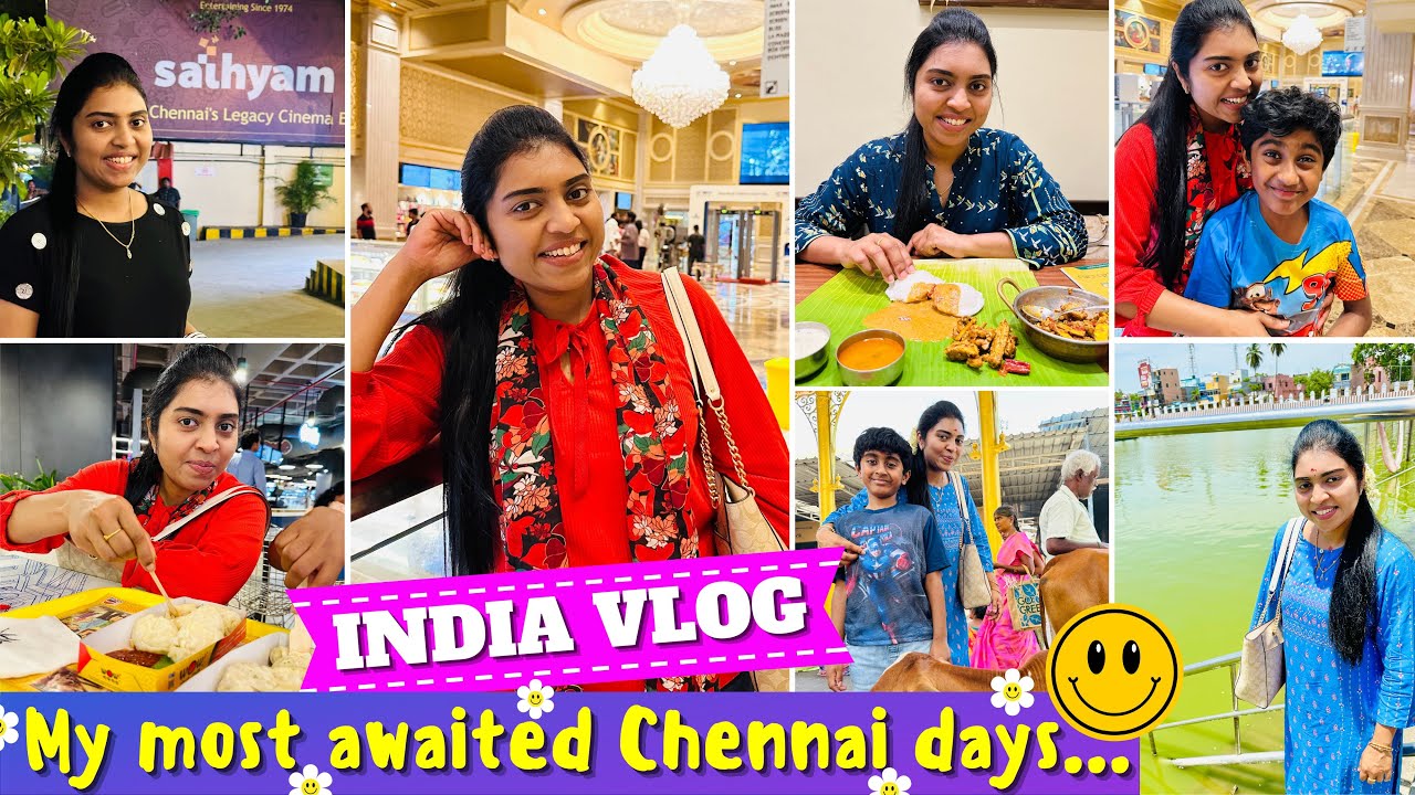 🥰 நீண்ட நாள் ஆசைகள் நிறைவேறும் போது தனி சந்தோஷம் தான் | Golden Memories in Chennai | USA Tamil VLOG