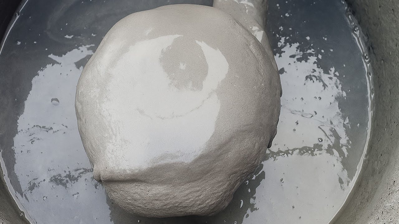 ASMR Very Soft Dusty 😍😻 Pure Cement Sand Shapes dippingCrumble on Lots Of Water 🌊💦🌀🌀💦🌀