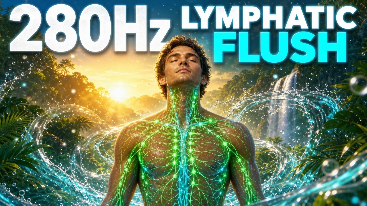 Rejuvenate Your Body: 280Hz Lymphatic Flush for Vitality and Detox | Reduce Body Tension