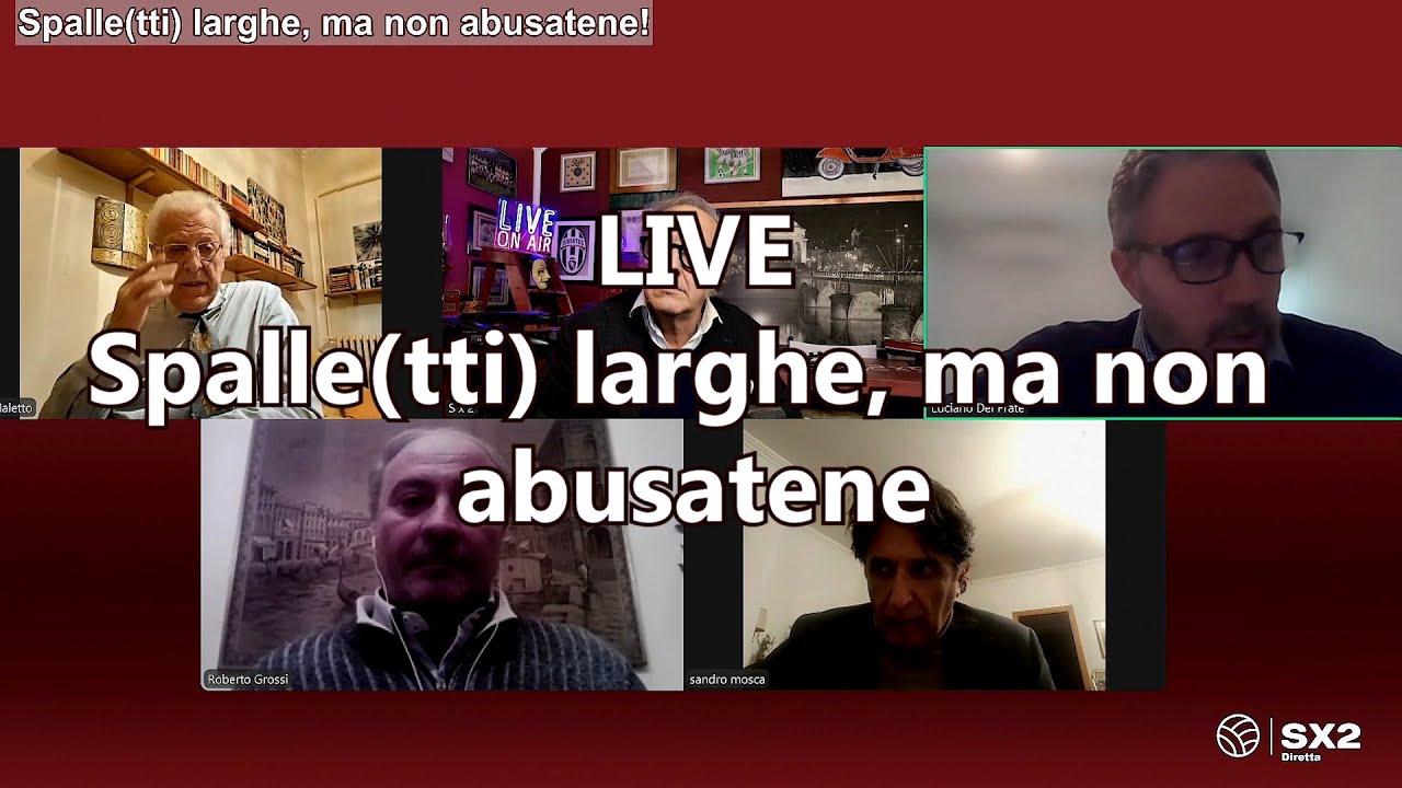 LIVE - Spalle(tti) larghe, ma non abusatene!