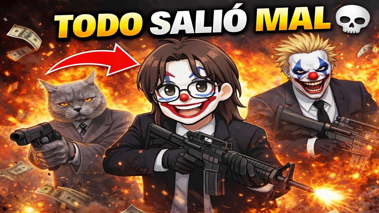EL ROBO MÁS DESASTROSO DE LA HISTORIA 🤡 | Payday 2 con @eljimmysuede  y @TheFoxy11