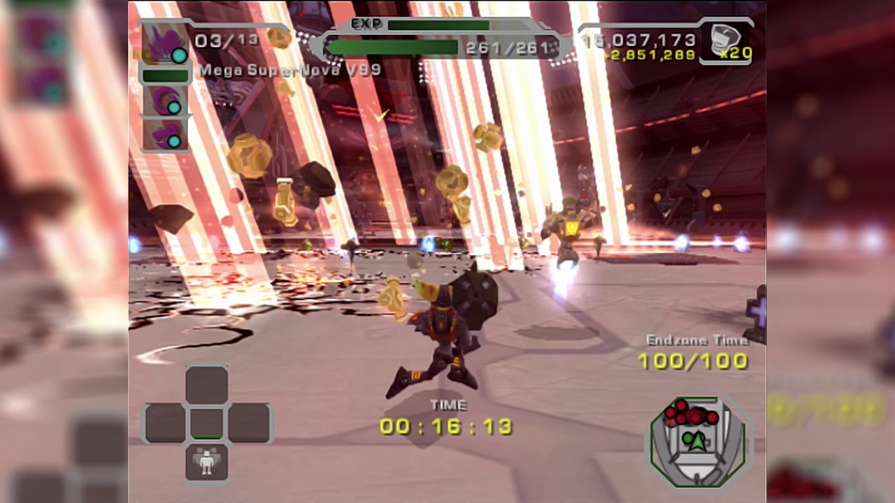 Ratchet: Deadlocked PS2* vs PS3  with the mClassic (V1)