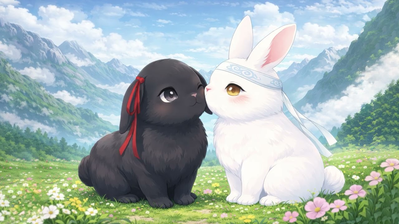 🐰🌸 Soft Spring Xianxia | Gentle Music for Calm & Joy 🌸