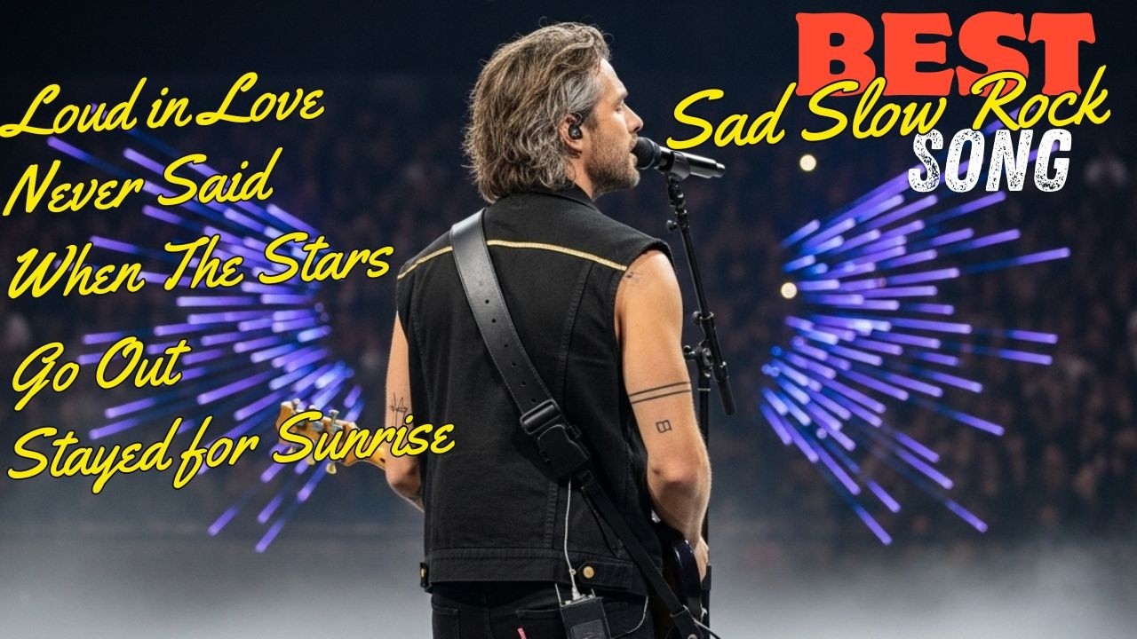 Hard Rock & Slow Rock Mix 🔥 | 80s 90s Sad Love Ballads