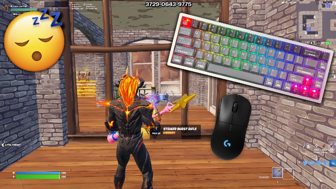 Unboxing Luminkey Magger68 HE Keyboard + Fortnite Keyboard Sounds Gameplay