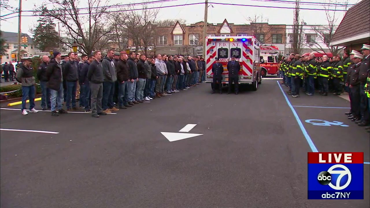 FDNY procession honors firefighter Steven Pollard