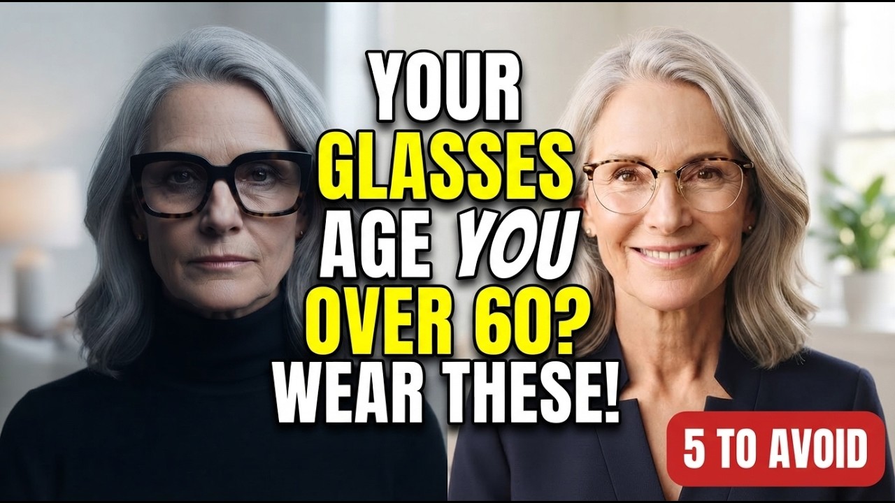 5 Glasses That Age Women Over 60 (And 5 That Lift Your Face Instantly)