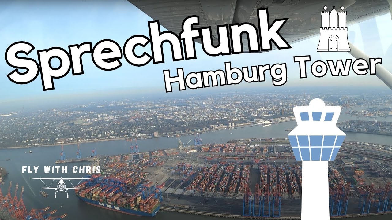 Durch die Kontrollzone Hamburg nach Lüneburg | Fly with Chris