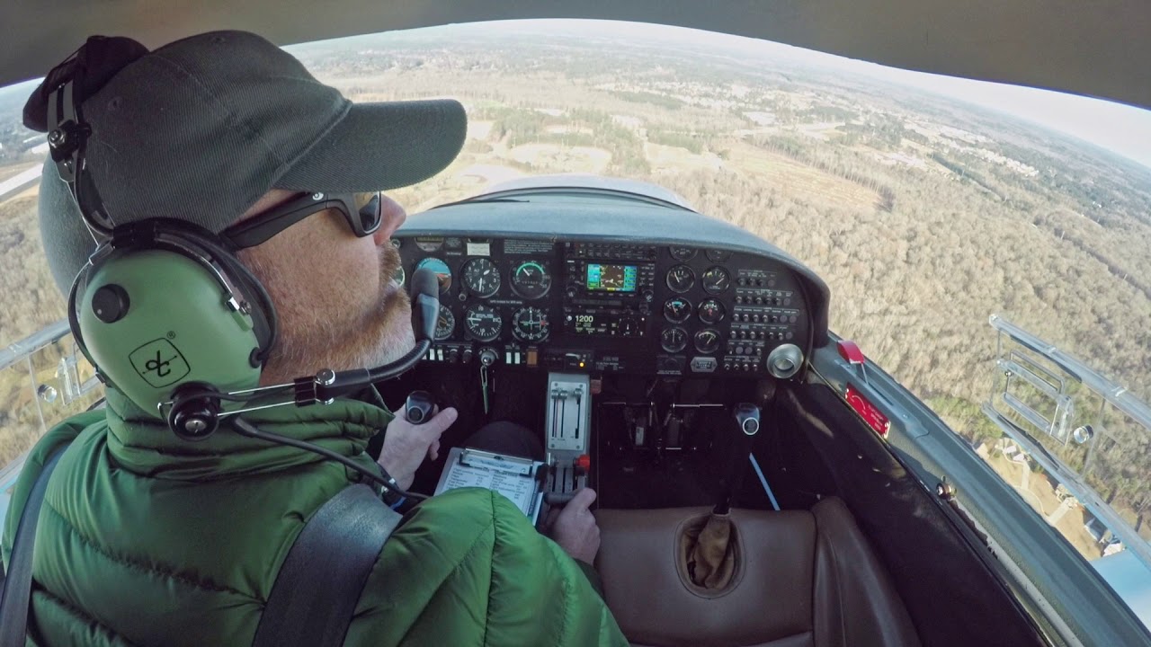 First Solo Flight in Diamond DA-20 C1 Eclipse