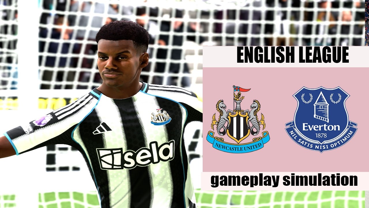 Newcastle vs Everton 🔥 English League Clash | Gameplay Simulation