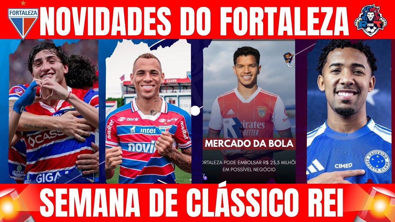 AO VIVO // NOVIDADES DO FORTALEZA // SEMANA DE CLÁSSICO REI