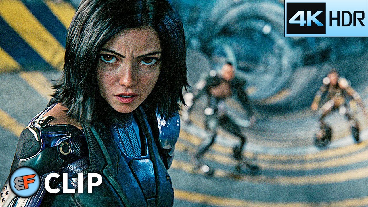 Motorball Race Scene (Part 2) | Alita Battle Angel (2019) 4K HDR Movie Clip