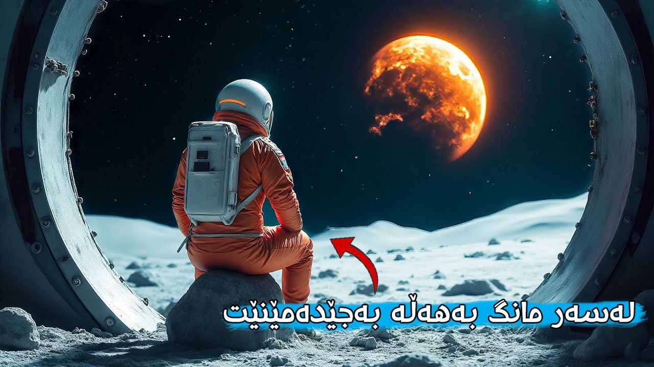 Человек случайно остается на Луне, но становится последней надеждой лунного человека