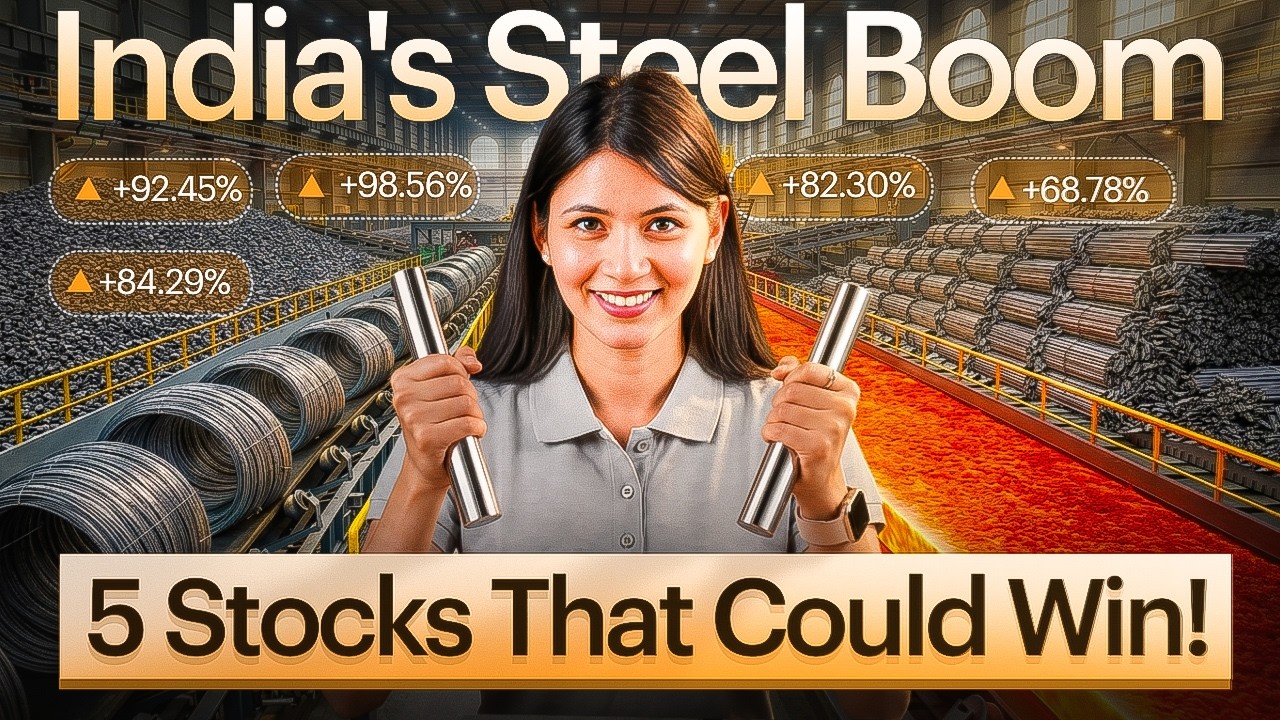 5 Steel & Tube Stocks winning from India's Infra Wave!